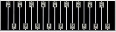 Tichy Trains 2607 N Scale High Speed Limit Signs -- pkg(18)