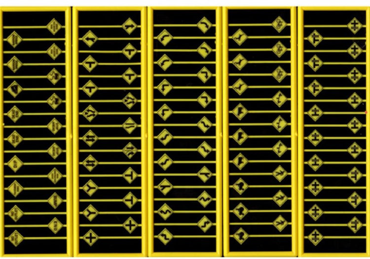 Tichy Trains 2619 N Assorted Warning Signs (90) (D)