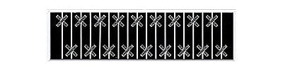 Tichy Trains 2622 N Scale Crossbucks -- 90 Degree Shape pkg(18)