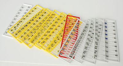 Tichy Trains 2623 N Scale Sign Assortment -- pkg(270)