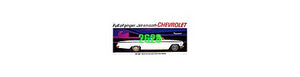 Tichy Trains 2628 N Scale Chevrolet Jet Smooth Billboard - Kit