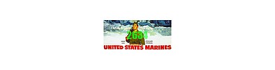 Tichy Trains 2634 N Scale United States Marines Billboard - Kit