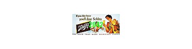 Tichy Trains 2642 N Scale Schlitz Beer Billboard - Kit