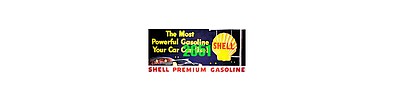 Tichy Trains 2651 N Scale Shell Gasoline Billboard - Kit