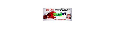 Tichy Trains 2653 N Scale Texaco Sky Chief Gasoline Billboard - Kit