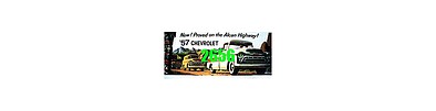 Tichy Trains 2656 N Scale 57 Chevrolet Pickup Billboard - Kit