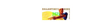 Tichy Trains 2671 N Scale Ballantine's Beer Art Deco Billboard - Kit