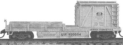 Tichy Trains 2701 N Scale Boom Car Kit -- (Use w/#293-2700, sold separately)