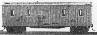 Tichy Trains 2703 N Scale Work Train Equipment - Converted Double Sheathed Boxcar Kit -- Crew Car w/Side Personnel Door & Windows