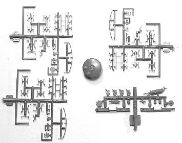 Tichy Trains 3007 HO Scale Tank Car Detail Set for 1915-1950 Vintage Cars -- 54 & 60" Domes, All Brackets, Stanchions, Platforms & Hardware