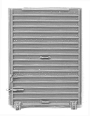 Tichy Trains 3018 HO 6' Youngstown Steel Door (pr) (D)