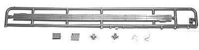 Tichy Trains 3029 HO Scale Freight Car Roofwalk -- 40' Wood Type (plastic parts) w/2 Side Walks, 4 End Brackets, 2 Corner Grabs