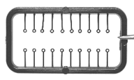 Tichy Trains 3037 HO Delrin Eyebolts (80)