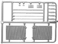 Tichy Trains 3055 HO Scale Box Car Doors & Guides -- Steel 6 x 9' Youngstown 1 Pair