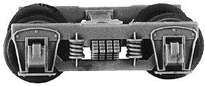 Tichy Trains 3060 HO Scale Trucks -- Commonwealth Style w/6' Wheelbase for Milk/Express Service Cars