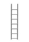 Tichy Trains 3065 HO Scale Freight Car Ladders pkg(8) -- Reefer-Style (14" Spacing)