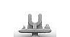 Tichy Trains 3071 HO Scale Queenposts pkg(27) -- 3"
