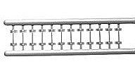 Tichy Trains 3075 HO Scale Bracket Grab Irons pkg(48)
