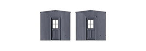 Tichy Trains 3087 HO Scale Wood Caboosee-Work Car Ends -- 1 Pair