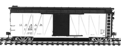 Tichy Trains 4032 HO Scale USRA 40' Rebuilt Boxcar w/Ribbed Steel Sides - Kit -- Undecorated Single Car