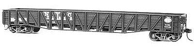 Tichy Trains 4041 HO Scale War Emergency Composite Mill Gondola (Plastic Kit) -- Undecorated Single Car