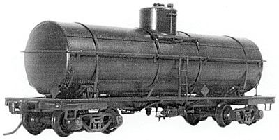 Tichy Trains 6020 HO Scale 36' 10,000 Gallon USRA Tank Car w/54" Dome - Kit -- Undecorated pkg(6)