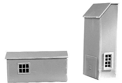 Tichy Trains 8005 HO Scale Hoist House & Sand House Set