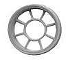 Tichy Trains 8037 HO Scale Masonry Windows -- 65" Diameter Round pkg(4)