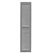 Tichy Trains 8041 HO Scale Louvered Shutters pkg(24) -- 18 x 87"
