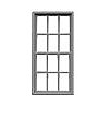 Tichy Trains 8052 HO Scale Masonry Windows -- 6/6 Double-Hung, Scale 34 x 67" 86.4 x 170cm pkg(12)