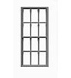 Tichy Trains 8058 HO Scale Masonry Windows pkg(12) -- 6/6 Double Hung; Scale 35" Wide x 75" High (Fits .40 x .87" Opening)