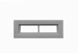 Tichy Trains 8074 HO 2-Pane Small Window w/Glazing 39"w x 9"h (12) (D)