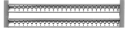 Tichy Trains 8099 HO Spool Railing 2.2" (6)