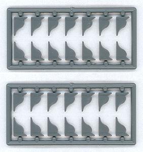 Tichy Trains 8129 HO Scale Double "S" Corbels pkg(28) -- With Top Detailing