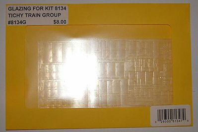 Tichy Trains 8134G HO Scale Precut Glazing Pack -- Use With #293-8134 (Sold Separately)