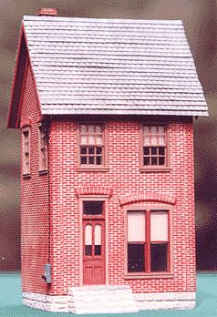 Tichy Trains 8135 HO Scale Slate Roofing Shingles (Unpainted Plastic) -- 60 6" Strips - Covers 36 Square Inches