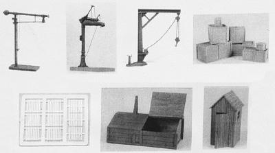 Tichy Trains 8160 HO Scale Trackside Assortment -- Kit