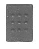 Tichy Trains 8214 HO Small Rivet Plates 16” x 22” (60) (D)