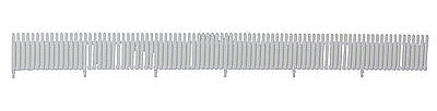 Tichy Trains 8279 HO Scale Picket Fence 4' Scale Tall -- 20 Pieces, 130" 330.2cm Length Total