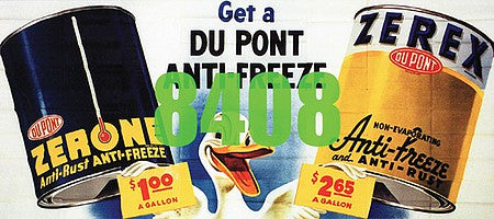 Tichy Trains 8408 HO Scale Du Pont Anti-Freeze/Zerex/Zerone Billboard - Kit