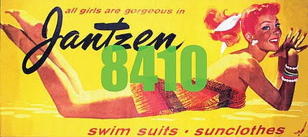 Tichy Trains 8410 HO Scale Jantzen Swimsuits Billboard - Kit