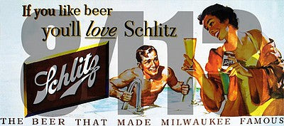Tichy Trains 8413 HO Scale Schlitz Billboard - Kit