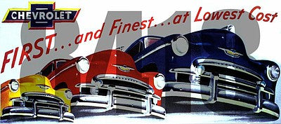 Tichy Trains 8418 HO Scale Chevrolet First and Finest Billboard - Kit