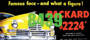 Tichy Trains 8439 HO Scale Packard $2224 Billboard - Kit