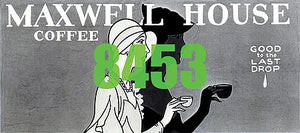 Tichy Trains 8453 HO Scale Maxwell House Coffee Billboard - Kit