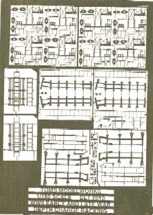 Toms Model Works 2010 1/192 WWII Early & Late US Destroyer & Escort Depth Charge Racks (D)