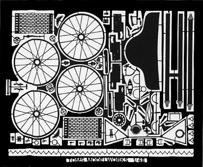 Toms Model Works 206 1/48 WWI German Aircraft Detail Set (D)