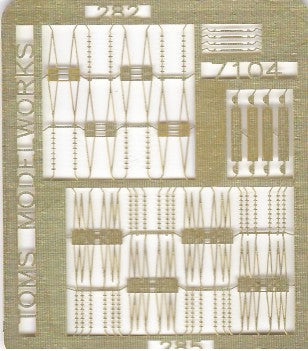 Toms Model Works 7104 1/700 Type 282/285 British Radar Antennas (4ea) (D)