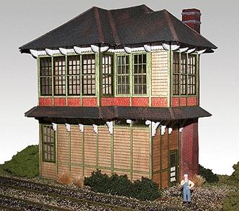 The N Scale Architect 10001 N Scale Alto Tower -- Kit - 3 x 2 x 3" 7.6 x 5.1 x 7.6cm