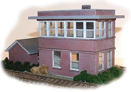 The N Scale Architect 10014 N Scale AR Tower -- Kit - 4 x 2 x 3" 10.2 x 5.1 x 7.6cm